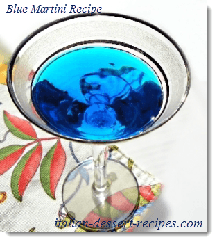 blue martini recipe