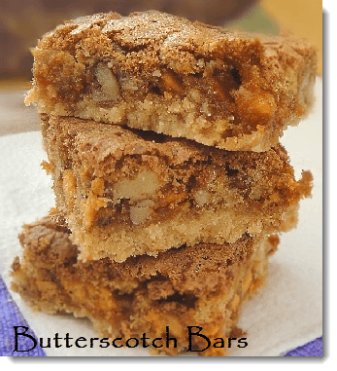 butterscotch bars