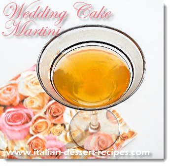 wedding cake martini