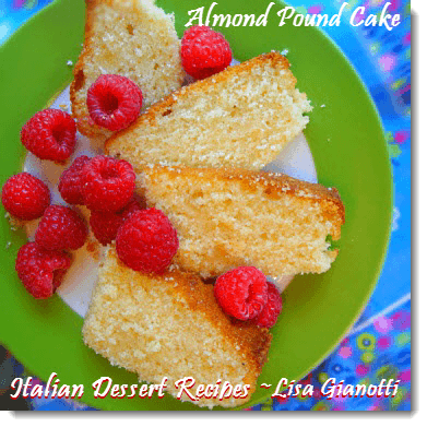 almond pound cake