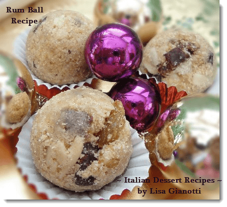 rum ball recipe