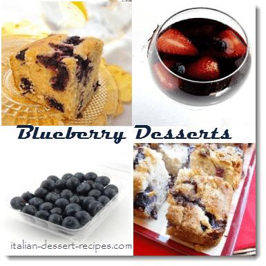 blueberry dessert recipes