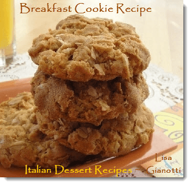 breakfast cookie recipe