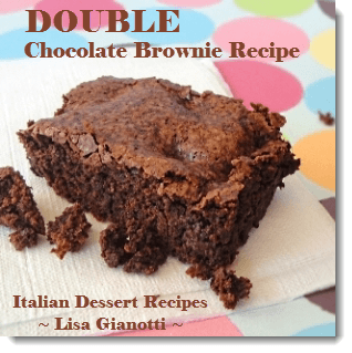 double chocolate brownie recipe