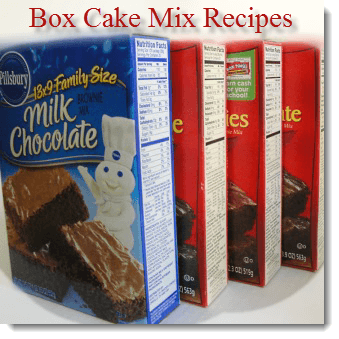 box cake mix recipes