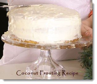 coconut frosting