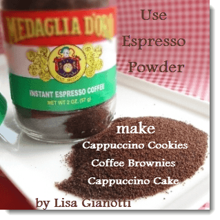 Espresso discount powder baking