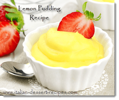lemon pudding recipe