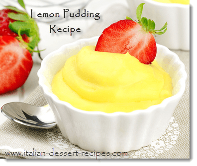 Lemon Pudding Recipe - Simple. Sweet. Tart. And Just Good!