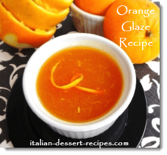 orange glaze