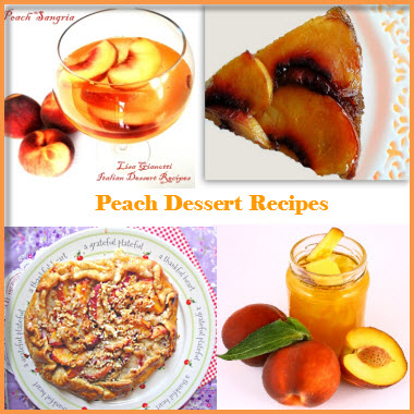 peach dessert recipes