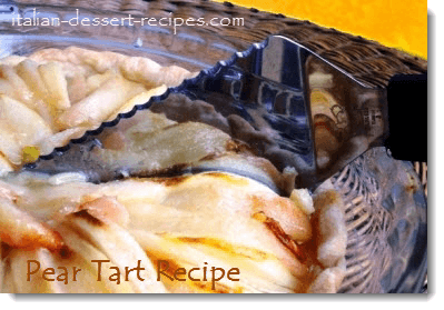 pear tart recipe
