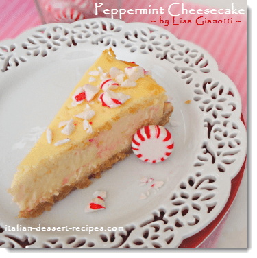 peppermint cheesecake