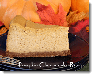 recipe for pumpkin cheesecake