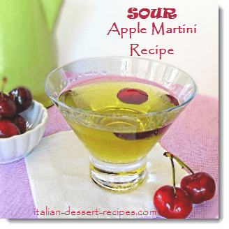 sour apple martini recipe