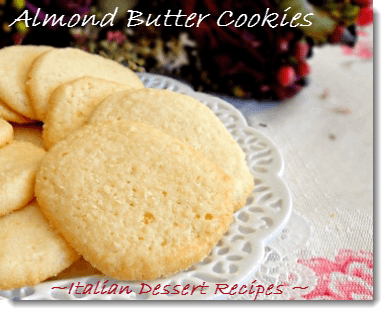 almond butter cookies