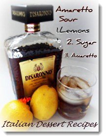 amaretto sour drink recipe