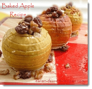 baked apple recipe