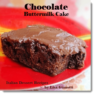 chocolate buttermilk cake