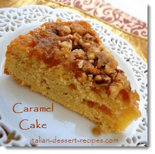 caramel cake