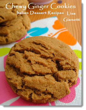 chewy ginger cookies