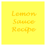 Lemon Sauce Recipe
