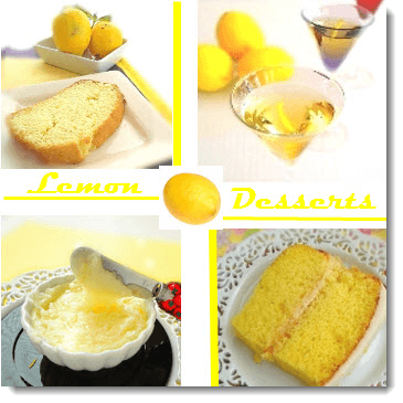 Lemon Dessert Recipes