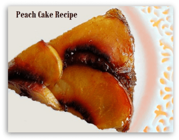peach cake recipe