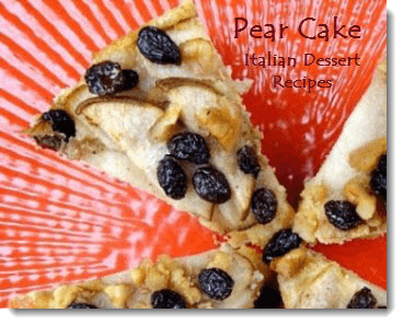 pear cake