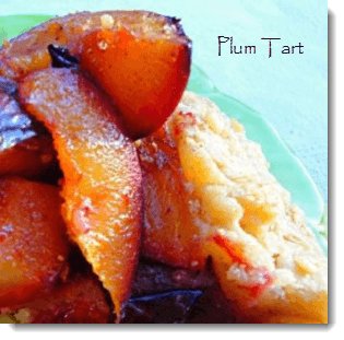 plum tart