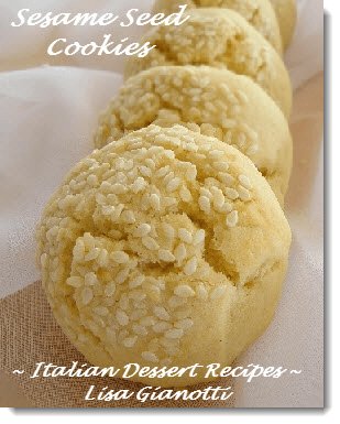 sesame seed cookies