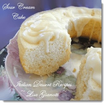 sour cream cake recipe
